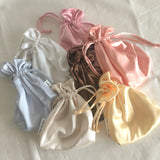 【MADE】Glossy Satin Mini Pouch