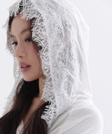 SNOWFLAKE LACE HOODED T-SHIRT_TT6S212IV