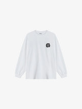 LIVE LIKE HONEY BADGER LONG-SLEEVE WHITE