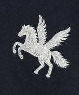 horse cl zip up (navy)