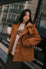 ウールミッドダッフルコート