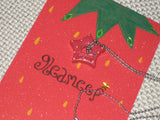 gleaming star berry pendant [red]