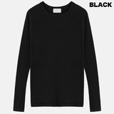 マイルラグランリブマッスル長袖Tシャツ