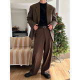 [F/W] Herringbone wide slacks(3color)