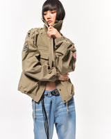 Bluesf Garden Snip Trench Short Jacket