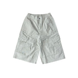 Stud bermuda pants