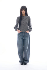 Graz snow denim pants