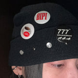 stop thinking / pin button set.1 love