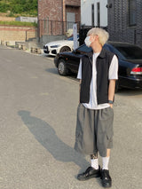 Dome Nylon Cargo Half Pants 3C