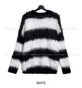 Haze Stripe Mohair Knit