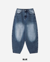 Pove Curved Denim Pants