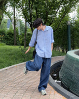 ボーウェン2タックバルーンデニムパンツ