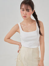 Square sleeveless (white)