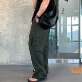 Kuiper Cargo Wide String Banding Pants