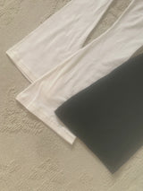 Donna Loose Fit Long Socks (White)
