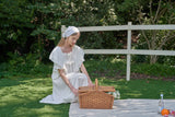 ULLALA PAJAMA Lila Short-sleeve One-piece Ivory[24162WOSXN]