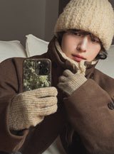 ★Regen Balmacaan Mustang Wool Coat