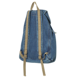 Vintage Washed Rucksack (Blue)