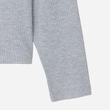 Soph Crop Waffle Long Sleeve