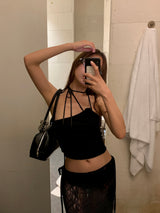 LACE RIBBON SKIRT