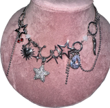 Silver cubic peircing connection cluster
