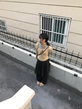 レインドットスカートパンツ