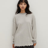 Loose Fit Interlock T/Shirts M/Gray