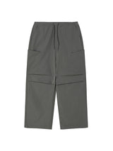 WIDE CARGO PANTS CHARCOAL