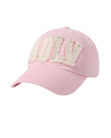 25FW ADLV APPLIQUE EMBO BALL CAP
