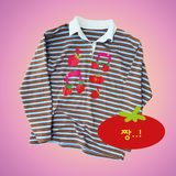 [MADE] ストロベリーラグビーTシャツ