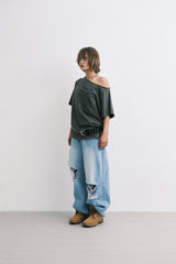 89 リヴェットTシャツ (khaki)