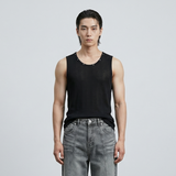 Metallic Structured Knit Tank