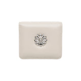 Daisy Photo Slot Half Wallet Bill Card Wallet warmgray