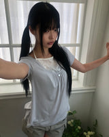 コロニン ホルター ショートスリーブ Tシャツ