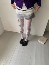Black rose white stockings