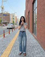  3ND REPRODUCTION PRE-ORDER PANELLED CURVED FIT DENIM code 26201