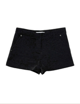 heal & low corduroy short pt