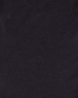 W Chest Logo Crop Short Sleeve BLACK