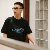 DAKYAM 2025S/S ドリームスインフライトハムイングバードプリンティングTシャツ
