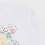 [UNISEX] レインボービッグクラウドベアマイル長袖Tシャツ