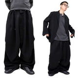 Real Wide Two-Tuck Slacks