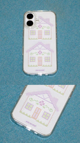 [MADE] [PHONE CASE] ハウス (バイオレット)