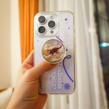 【MADE】(2type) スノーバイオレットジェリーフォーンケース