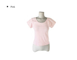 Danley Lip Neck One-Shoulder Raglan Short Sleeve T-Shirt