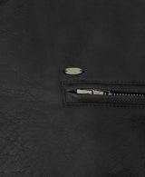 Crop Leather Bomber Jumper