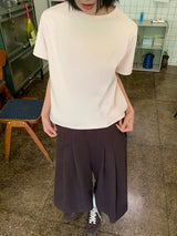 [unisex] アヒンピンテックバンディングバミューダパンツ