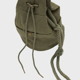 Waxed Cotton Hippie Bag Khaki