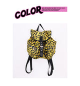 vivid leopard backpack