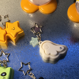 【MADE】 Single Angel Wing Clicker Keyring