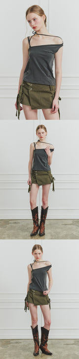 RUBY HOOK TOP charcoal